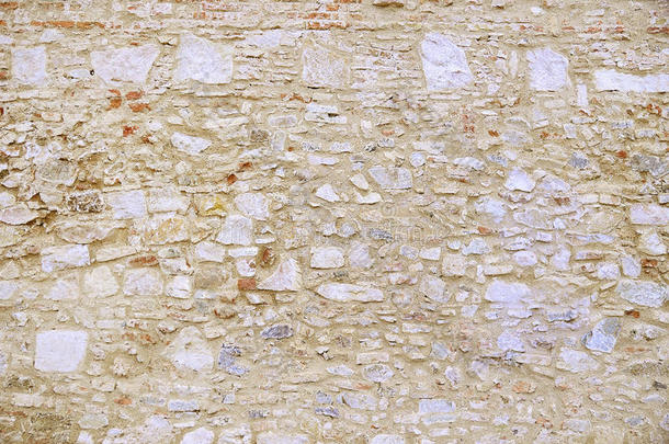 米色花岗岩墙面背景纹理