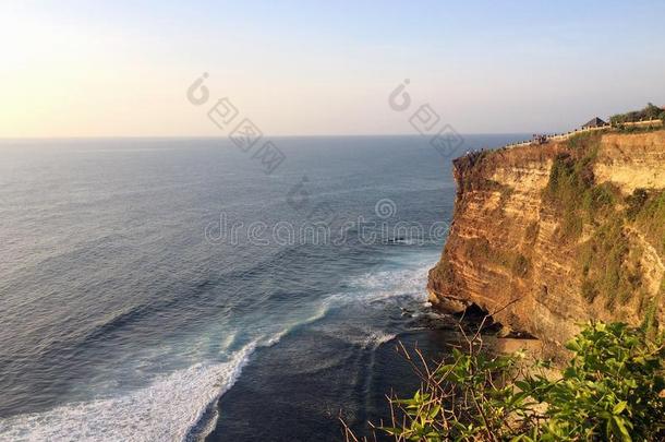 巴厘岛风景自然海洋岩石