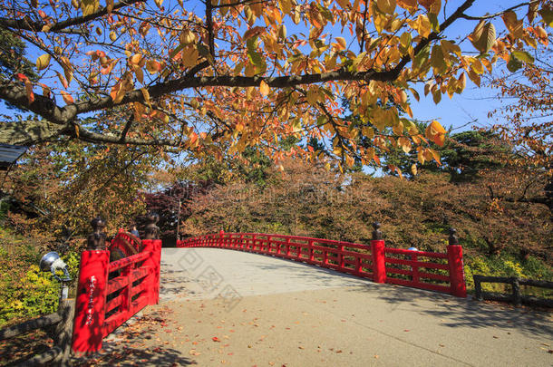 美丽的季节在平崎城堡公园在平崎，青森，<strong>日本</strong>