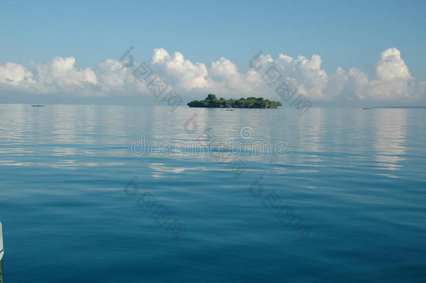 海岸岛小岛莫桑比克风景