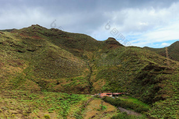 美丽的特纳里夫景观-阿纳加山