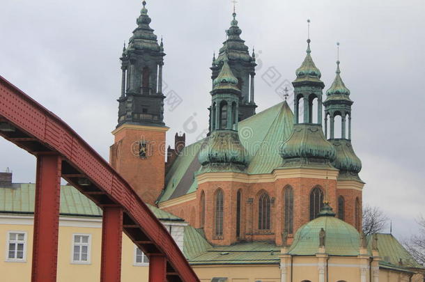 波兰波兹南的大教堂