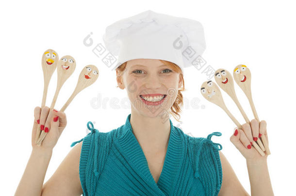 就像<strong>用勺子</strong>做饭的女人一样有趣