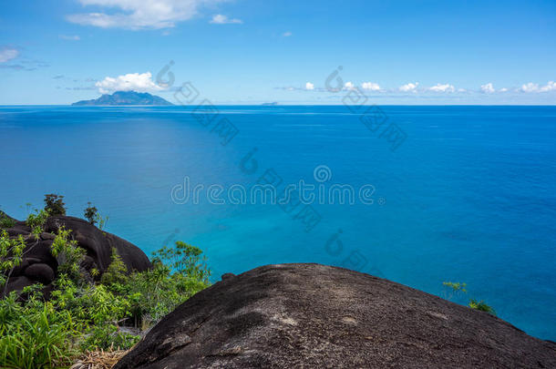 非洲安塞海湾海滩蓝色