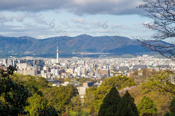 日本关西京都城市景观
