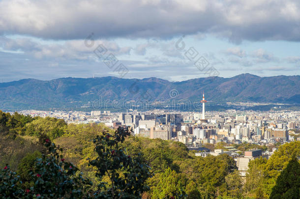 日本关西京都城市景观