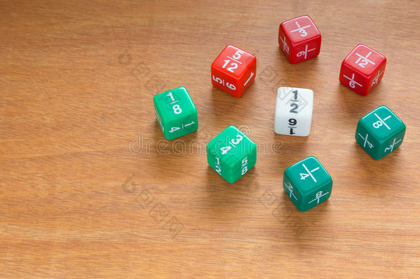 立方体骰子教育分数游戏