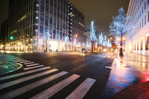 亚洲建筑城市城市景观日本