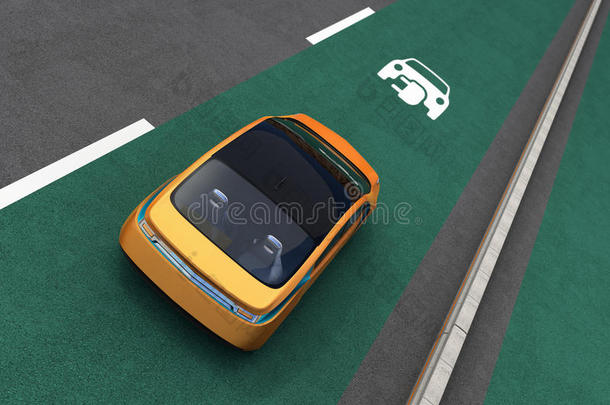 汽车自主的电池概念无人驾驶