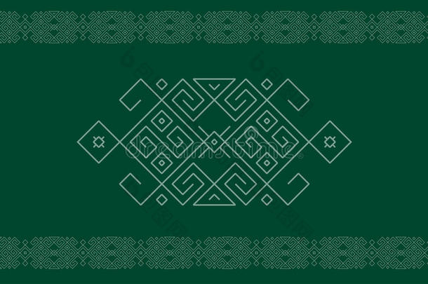 哈萨克族几何图案，格鲁吉亚乌兹别克族本土风格