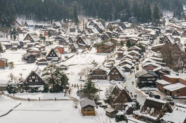 夏拉卡瓦戈冬季降雪，日本