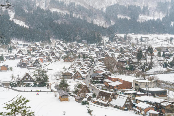 夏拉卡瓦戈冬季降雪，日本