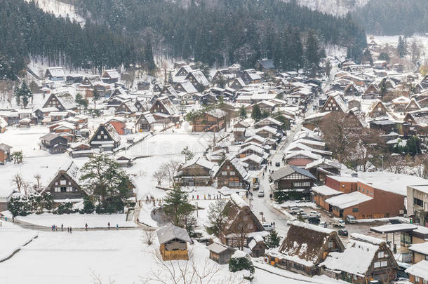 夏拉卡瓦戈冬季降雪，日本