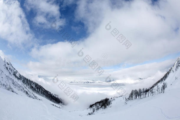 雪峰美景