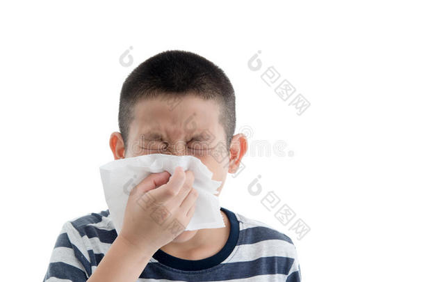 流感感冒或过敏症状。