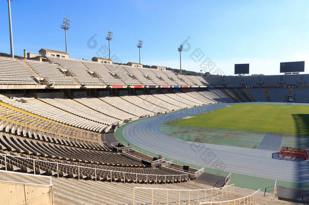 巴塞罗那<strong>奥林匹克体育</strong>场(EstadiOlimpicLluis公司)在山地蒙特居伊