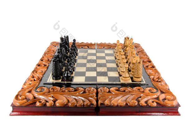 国际象棋。 棋盘