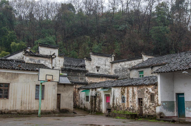中国浙江的古村落。