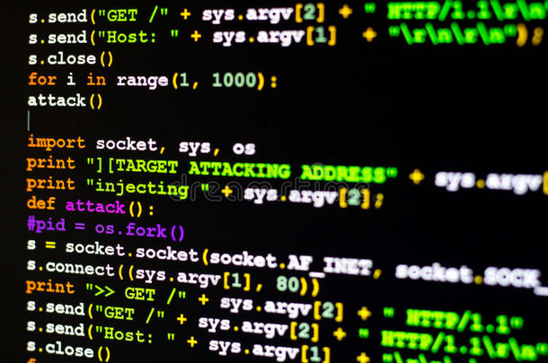 DDoS攻击概念，网络攻击代码的概念