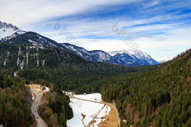 冒险天线阿尔卑斯山奥地利背景