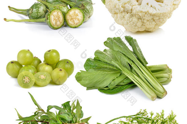 锡兰菠菜，越南薄荷，花椰菜