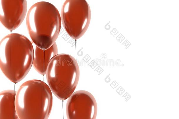 空气周年纪念日气球生日狂欢节