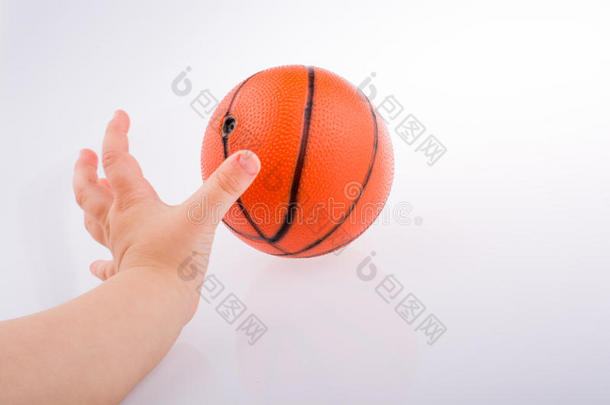 活动宝贝球篮子篮球