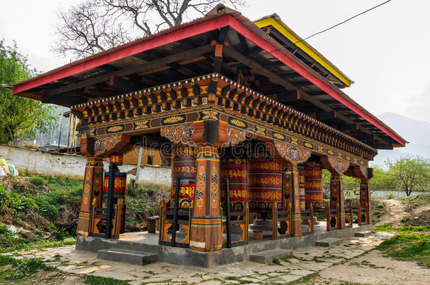 古代的建筑学亚洲亚洲的不丹