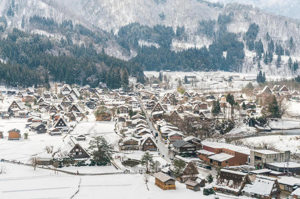 夏拉卡瓦戈冬季降雪，日本