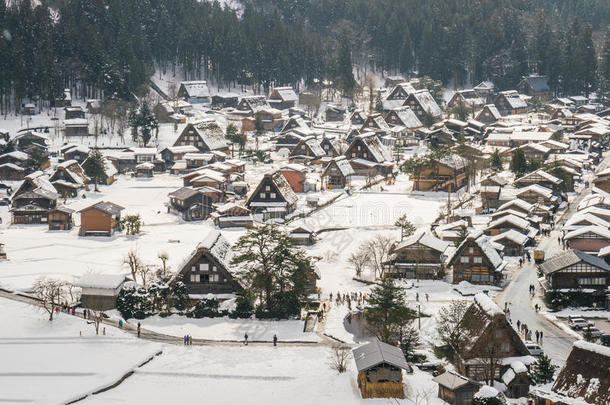 夏拉卡瓦戈冬季降雪，日本