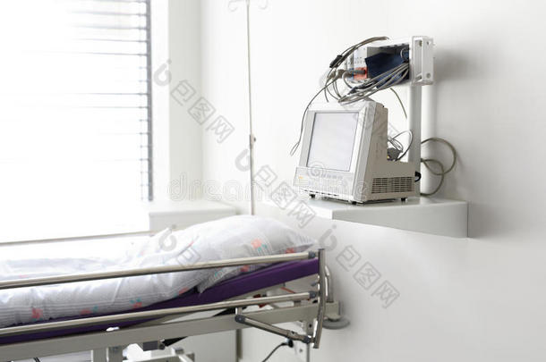 床呼吸心脏监护仪照顾诊所
