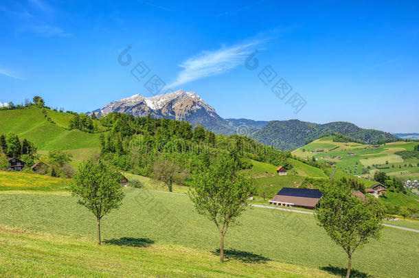 阿尔卑斯山<strong>乡村欧洲欧洲</strong>的领域