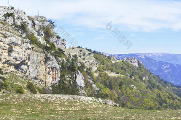 背景景观景观景观斜坡的艾佩里山