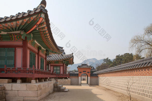 京惠宫，韩国传统建筑
