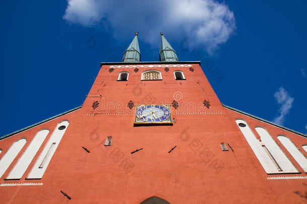 瑞典瓦克斯乔市的大教堂