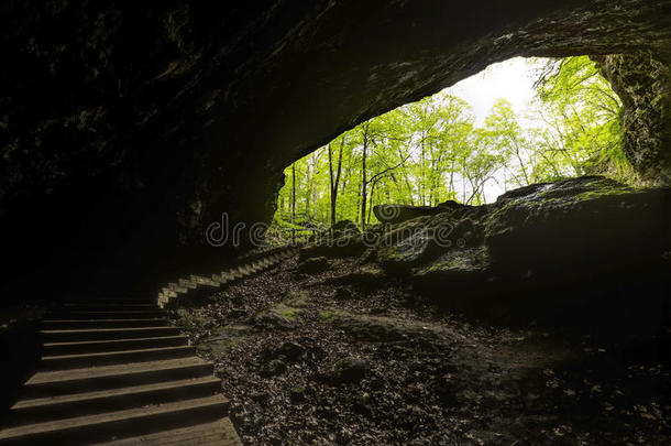 古代的吸引力洞穴洞穴学悬崖