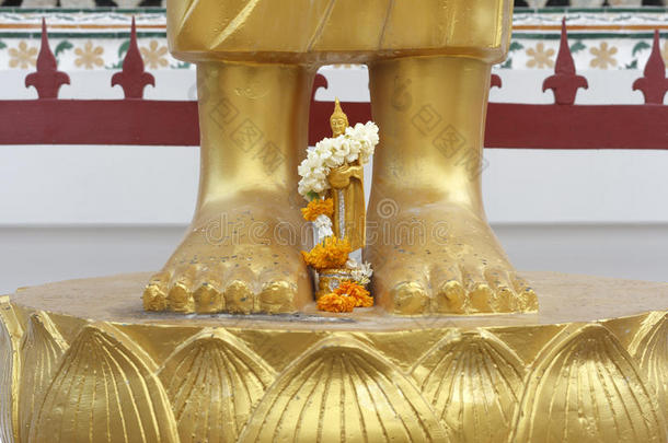 佛陀雕像在沃特阿伦拉贾瓦拉姆。