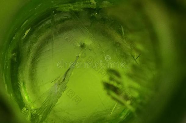瓶子进化冻结玻璃绿色