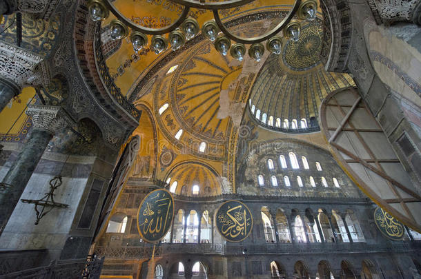 <strong>圣索菲亚</strong>教堂，土耳其伊斯坦布尔