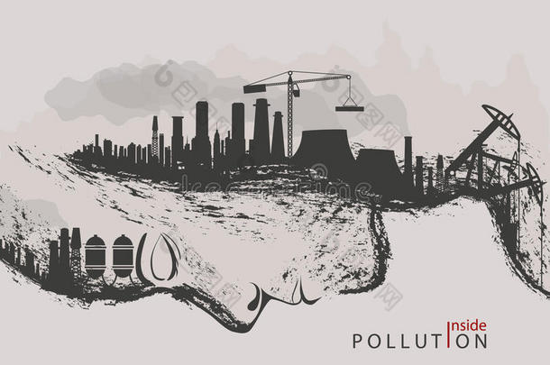 工厂对自然环境污染的概念