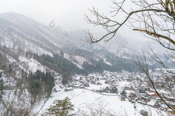 夏拉卡瓦戈冬季降雪，日本