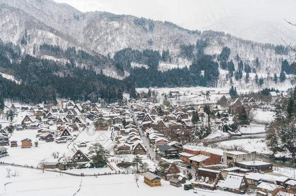 夏拉卡瓦戈冬季降雪，日本