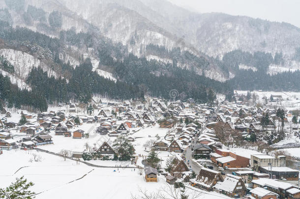 夏拉卡瓦戈冬季降雪，日本