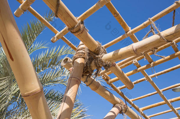 竹的建筑元素桁架