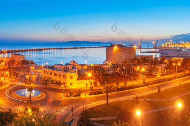 爱琴海海湾建筑城市城市景观