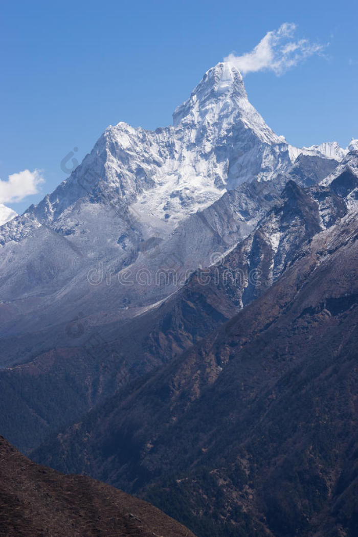 珠穆朗玛峰山景珠穆朗玛峰地区图片-包图网企业站