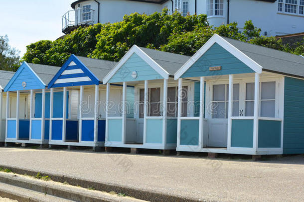 蓝色主题海滩小屋
