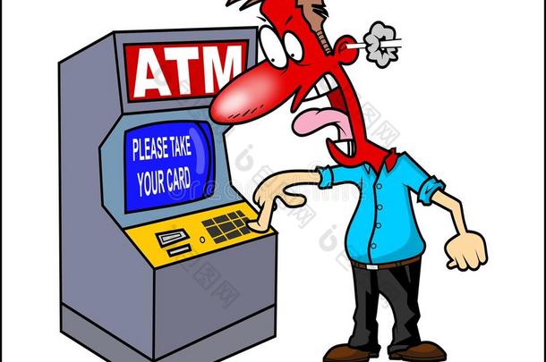 挫败的人ATM