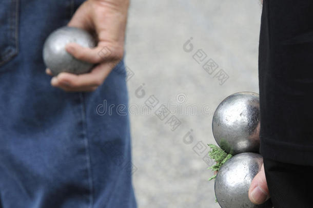 玩jeu de boules