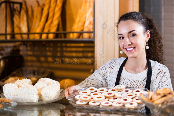百吉饼面包师面包店面包小圆面包